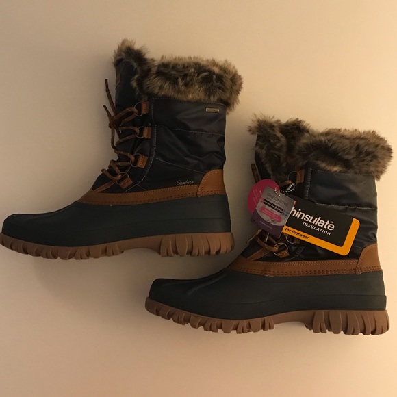 memory foam snow boots